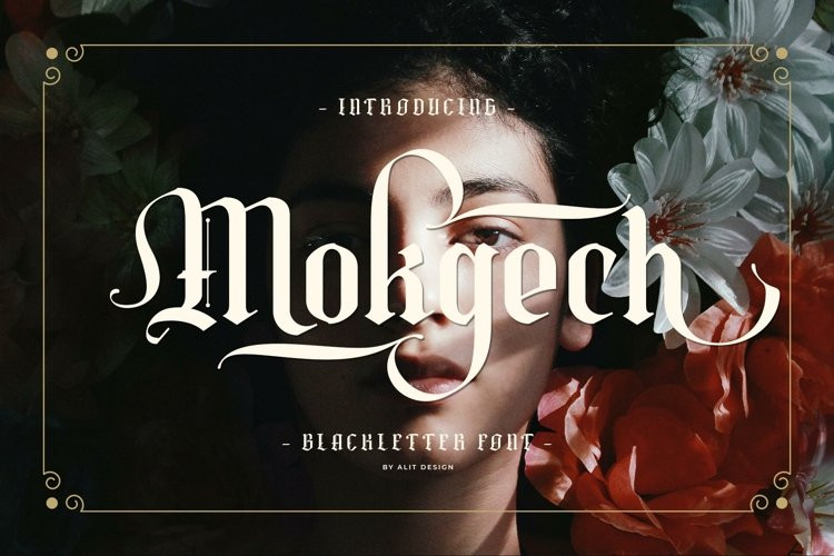 Mokgech Blackletter Font