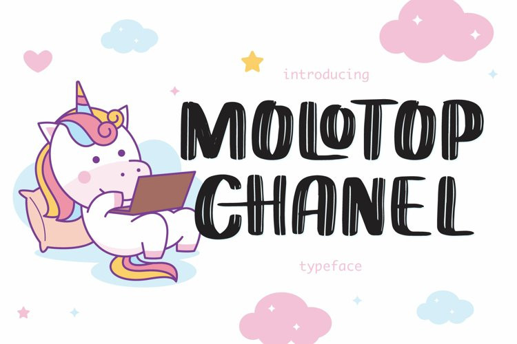 Molotop Chanel Brush Font