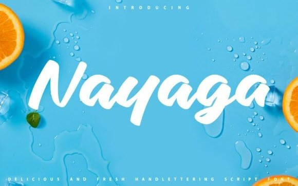 Nayaga Brush Font