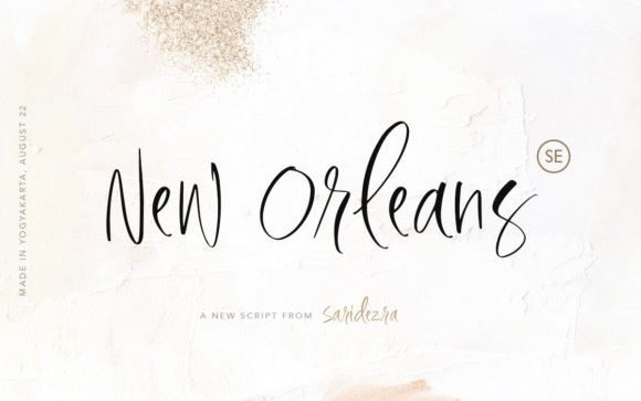 New Orleans Script Font