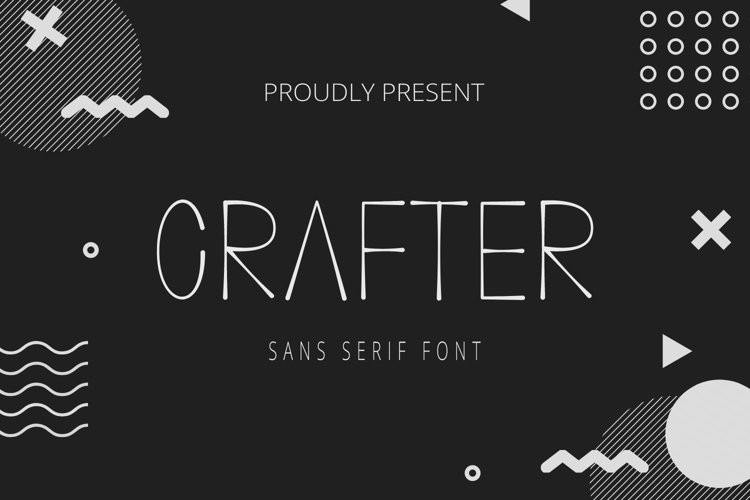 Crafter Display Font