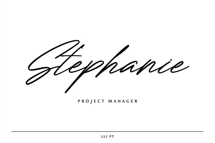 Renature Script Font