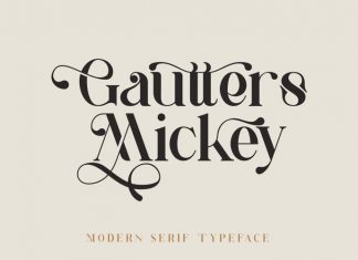 Gautters Mickey Sans Serif Font