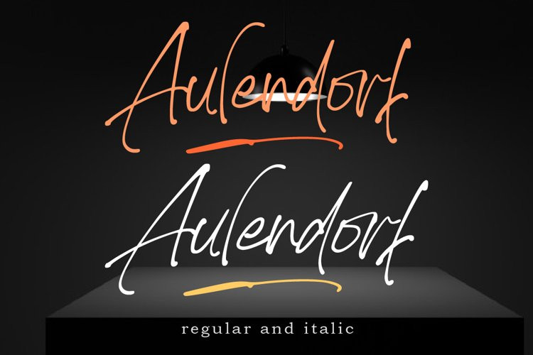 Aulendorf Script Font