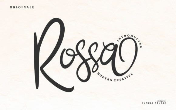 Rossa Script Font