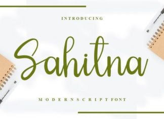 Sahitna Script Font