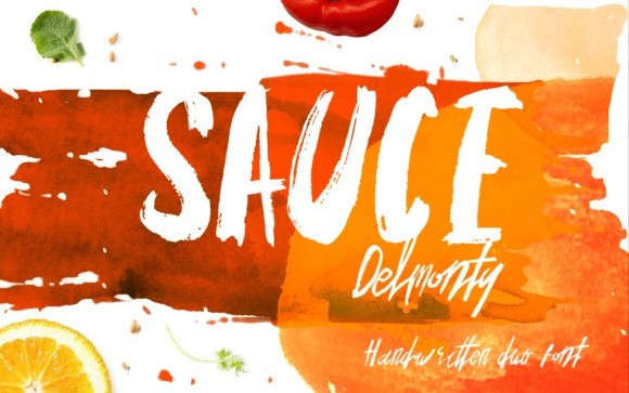 Sauce Brush Font