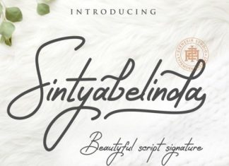 Sintyabelinda Handwritten Font