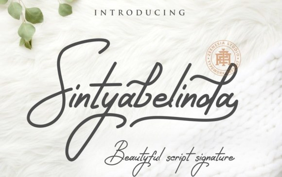 Sintyabelinda Handwritten Font