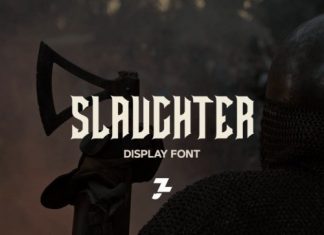 Slaughter Display Font