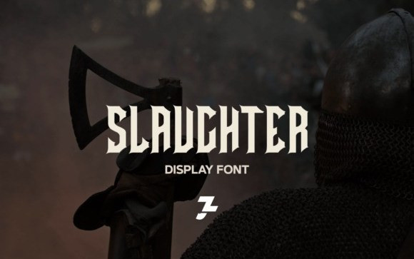 Slaughter Display Font