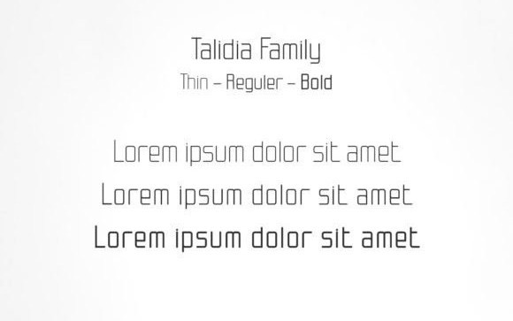 Talidia Sans Serif Font