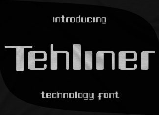 Tehliner Display Font