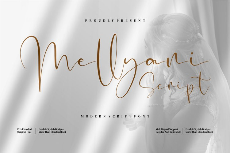 Mellyani Script Font