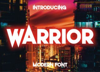 Warrior Display Font