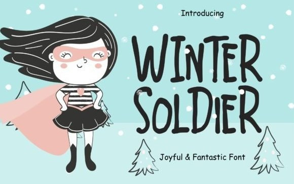 Winter Soldier Display Font