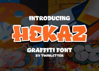 Hekaz Display Font