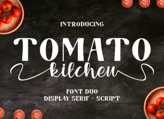 Tomato Kitchen Font Duo