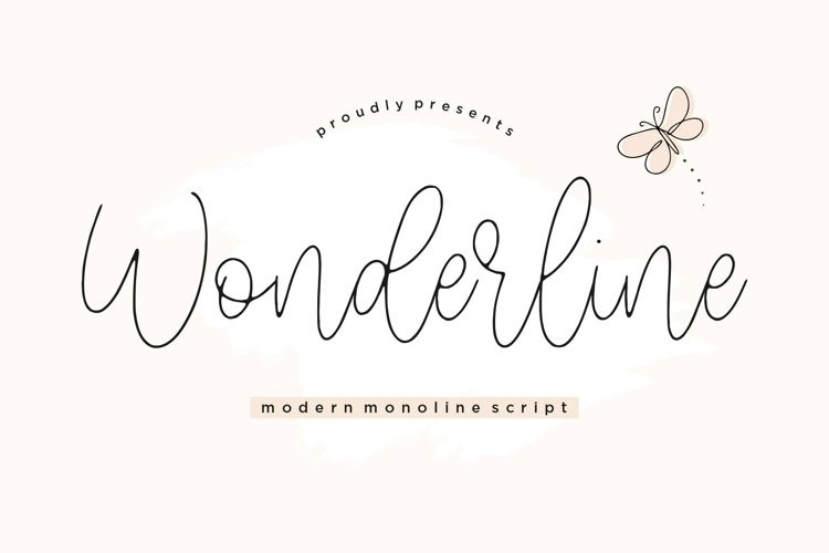 Wonderline Handwritten Font