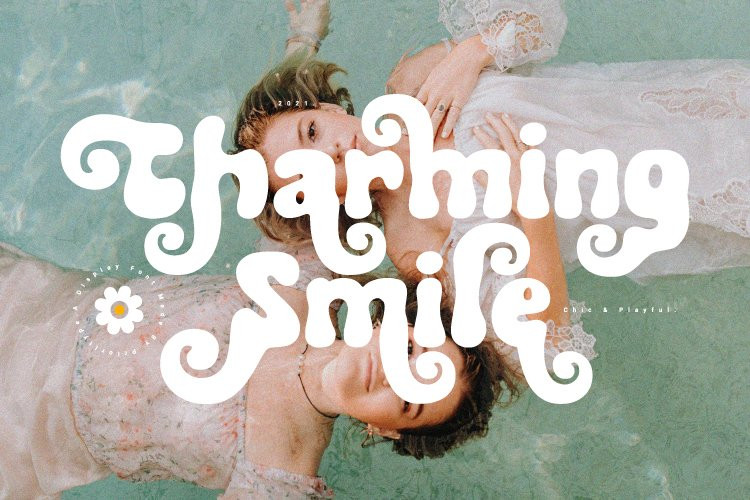 Charming Smile Display Font