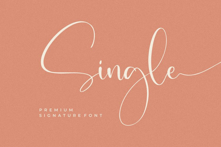 Single Script Font