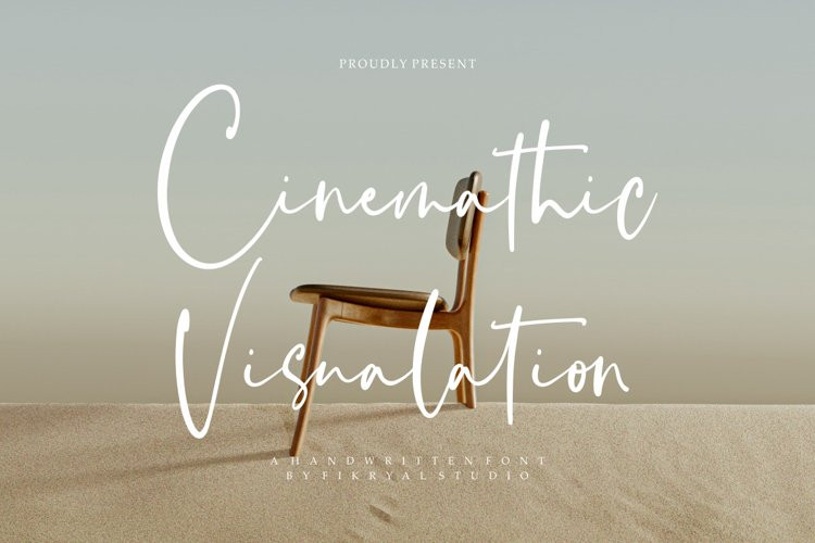 Cinemathic Visualation Script Font