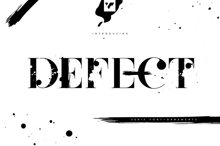 Defect Serif Font