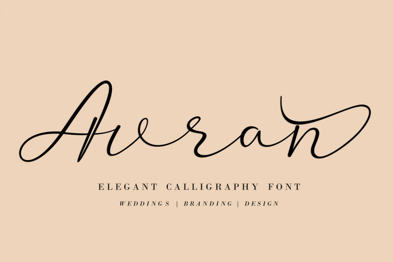 Avran Script Font