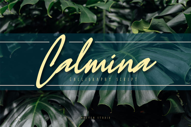 Calmina Handwritten Font