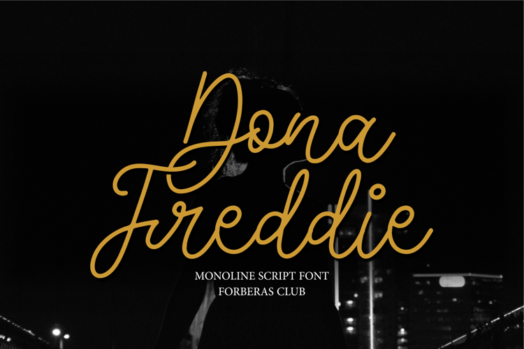 Dona Freddie Handwritten Font