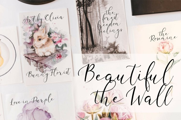 Violether Script Font