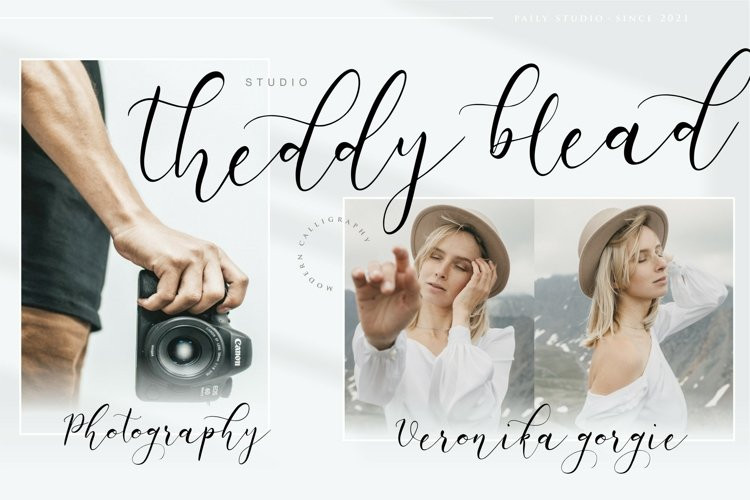 White Carley Script Font