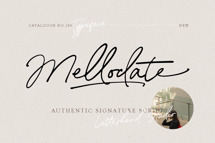 Mellodate Script Font