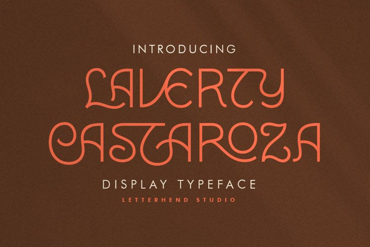 Laverty Castaroza Display Font