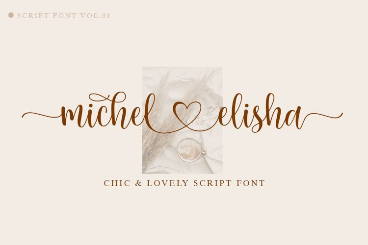 Michel Elisha Calligraphy Font