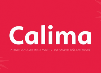 Calima Sans Serif Font