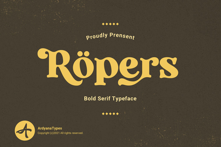 Ropers Serif Font