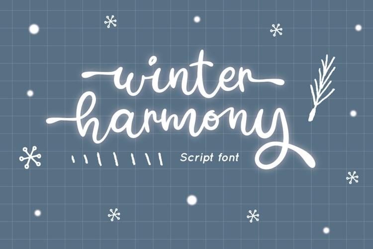 Winter Harmony Script Font