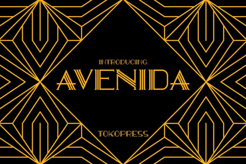 Avenida Display Font