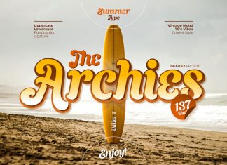 The Archies Display Font