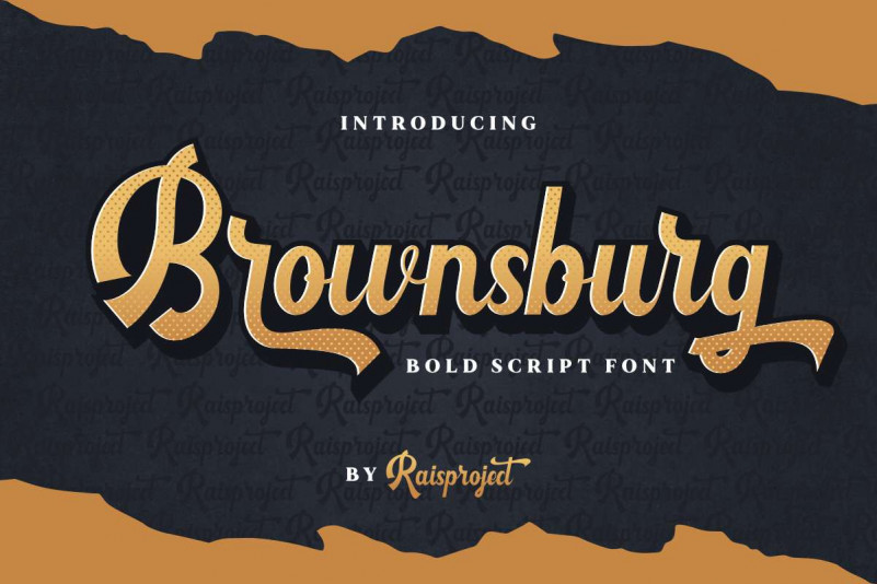 Brownsburg Script Font