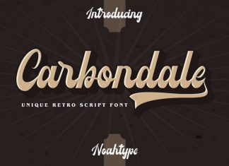 Carbondale Script Font