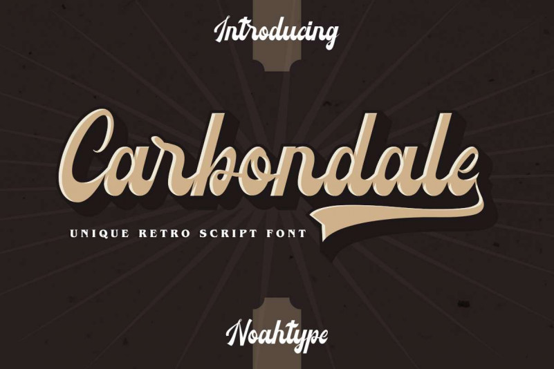 Carbondale Script Font