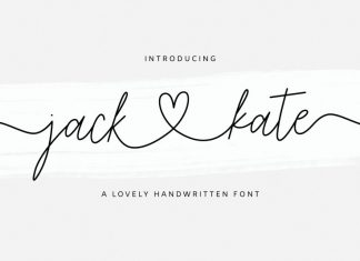 Jack & Kate Handwritten Font