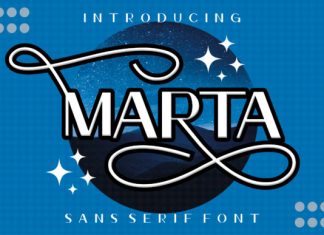Marta Display Font
