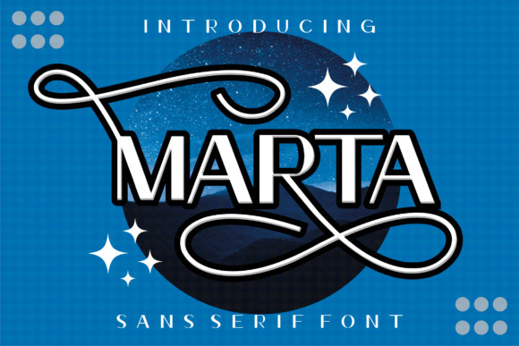 Marta Display Font