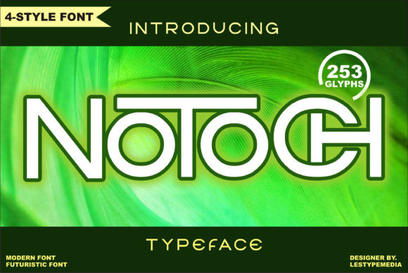 Notoch Display Font