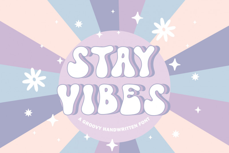 Stay Vibes Display Font