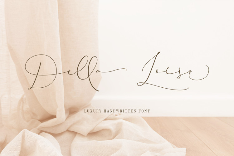 Della Loisa Script Font