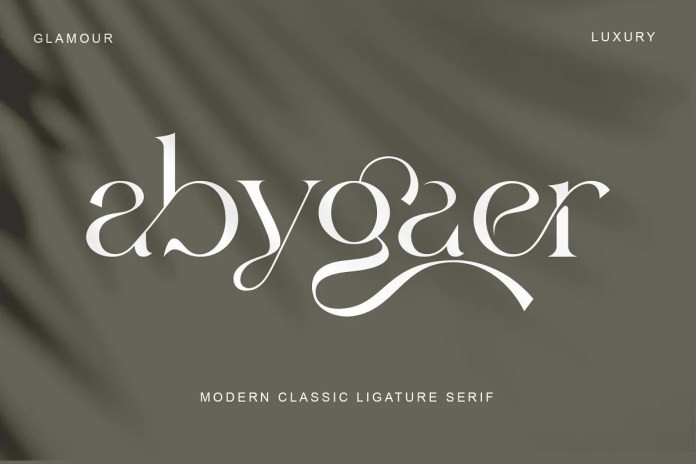 Abygaer Serif Font